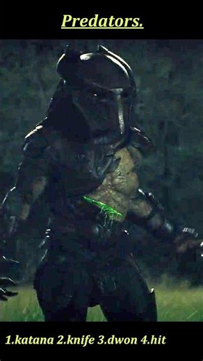 Predators (2010) | Samurai vs Predator — One Blade, One Honor, No Mercy