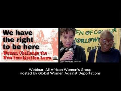 Webinar: "We Have the Right to be Here": Women challenge the new immigration laws