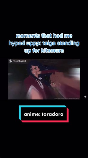 Toradora: Taiga's Epic Moment Standing Up for Kitamura