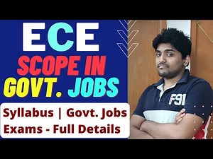 Govt Exams for Electronics and Communication Branch 2022 | ECE Stream Govt Job scope