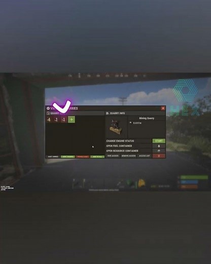 Virtual Quarries - Hex Rust