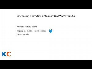 How to Fix ViewSonic Monitor Not Turning On or Working – LED Status & Firmware