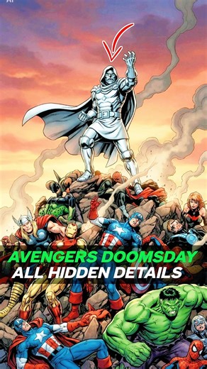 Avengers doomsday all hidden details 😱| #shorts #marvel #avengersdoomsdaytrailer #doctordoom