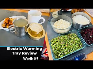 How to Use Electric Warming Tray- Review | Pros, Cons | Hasdsagy Warming Tray