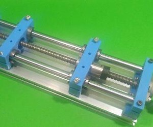 DIY Axis Cross Slide Linear Homemad Milling CNC Machine