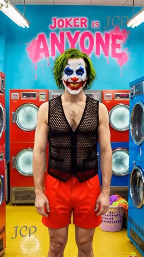 POV: Joker just wants his clothes back… but the machine keeps turning him into cartoons