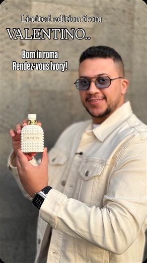 A VALENTINO EXCLUSIVE! A new chapter in the Born In Roma line. Introducing the Rendez-Vous Ivory Limited Edition. A vibrant Citrus zest unfolding into sophisticated Lavender from Provence, anchored by a deep, Smoky Fireplace signature. Crafted for those who seek distinction, with a Limited Stock Limited. Rare. Intimate. #valentino #fragrance #perfume #review #دكتور_العطور | Khaled Doma