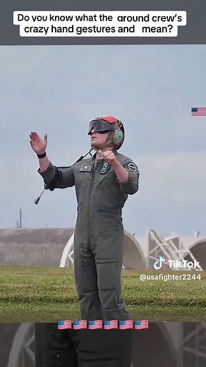 Understanding Ground Crew Dance Signals in the Air Force