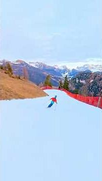 Seiser Alm / Alpe di Siusi – ⛷️ Piste 85 Ski Run | POV 4K #skiing #snowboard #italy #dolomiti