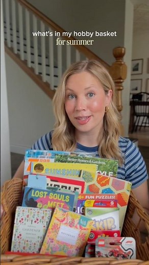 what's in my hobby basket + summer hobbies to try ☀️