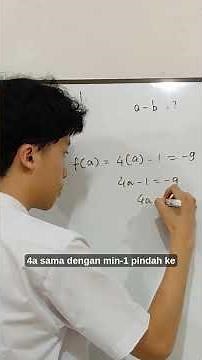 Solve Function Problems Instantly! Just Use This Method! 👀 #scientifichometutoring #functions #ma...