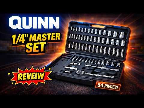 I Spent $35 on the Quinn 1/4" Master Socket Set at Harbor Freight — Here's What I ACTUALLY GOT!