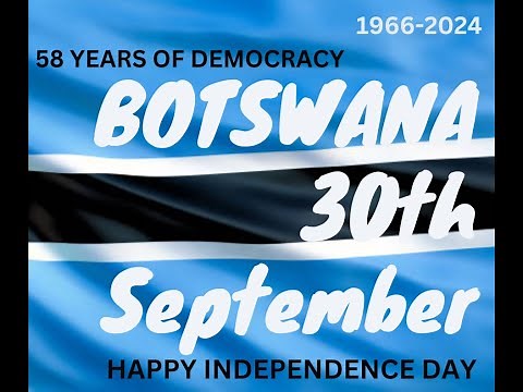 BOTSWANA INDEPENDENCE CELEBRATION 2024, HONOURING OUR PRESIDENTS, PHOTO VIDEO 1966-2024 30 SEPTEMBER