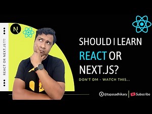 React or Next.js: What to Learn in 2023 - My Answers to Several DM Questions