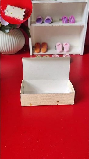 Mini Shoe Box #craft #mini #diy #papercraft