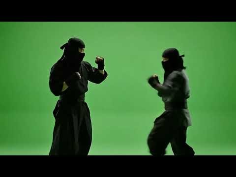 Intense Ninja Green Screen FX: Cinematic Free Download for Action Overlays