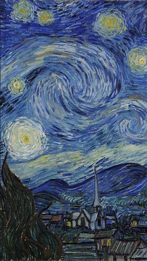The Hidden 3D Secret In Van Gogh's Starry Night 🌙