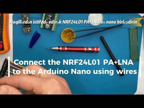 DIY Wireless Controller with Arduino Nano & NRF24L01 | 2 Joysticks Project