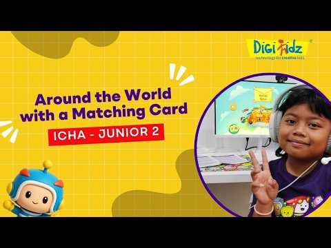 🚀 Icha Travels Around the World with Matching Card | DIGIKIDZ