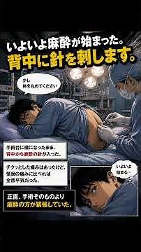 【体験談】手術の様子見てました#労災 #現場仕事 #実話 #全身麻酔#下半身麻酔