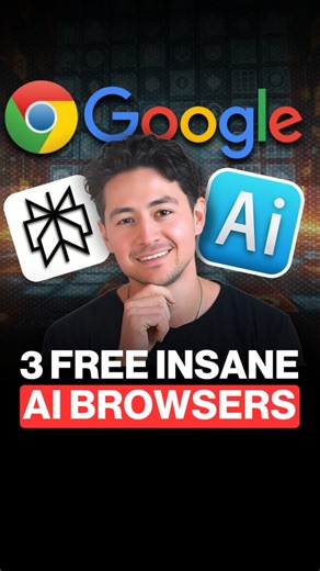 Nick Saraev on Instagram: "Comment "BROWSER" to get these Free AI browsers by Perplexity, ChatGPT and GenSpark. AI isn’t just in your chatbots anymore. It’s crawling into your browser. And these new AI browsers? They’re about to change how you use the internet. Let’s start with Comet by Perplexity. Think of it as a browser that doesn’t just wait for you to click—it clicks for you. It can open tabs, fill out forms, create posts, and even do research while you sit back. It’s like having a digital
