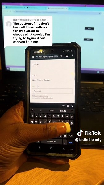 Replying to @Ashley🤍 How to add the “book” buttons to your Acuity website 💕 #acuityscheduling #bookingsitetutorial #ncnailtech #viral #raleighnailtech #durhamnailtech #greensboronailtech