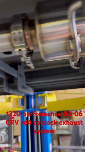1320 Performance 02-06 CRV RD4 catback exhaust system.