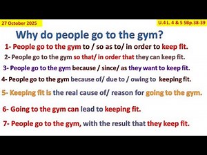 Grade 12 Unit 4 Lessons 4 & 5 Grammar Cause and effect