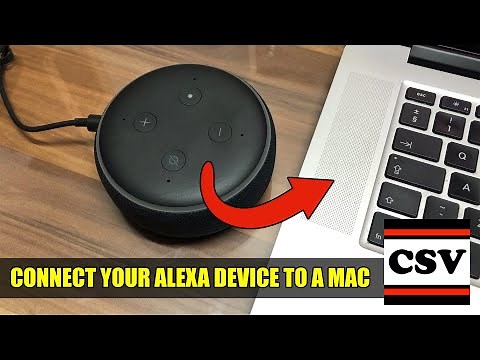How to CONNECT & PAIR Your Alexa Device to a MacBook Pro Using Bluetooth - Basic Tutorial | New
