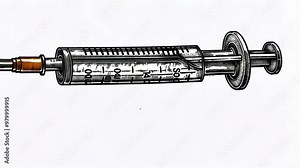 Understanding the components and uses of a medical syringe in healthcare settings