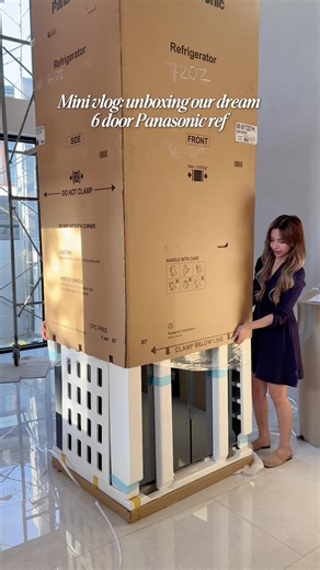 Unboxing Panasonic 6 Door Refrigerator Vlog
