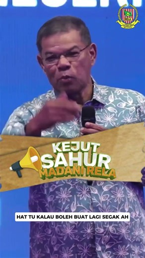 Program Kejut Sahur Madani RELA