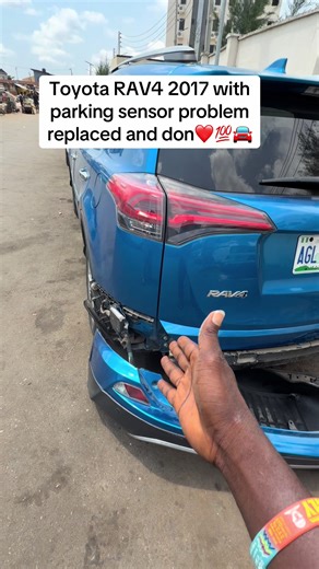 How we fix Toyota RAV4 2017 with a parking assist problem #car #automobile #mechanic #trendingvideo #fyp