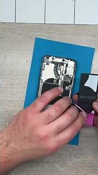 His iPhone X turns off immediately when unplugged, I'm replacing his battery part 2