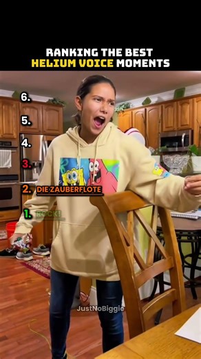 Ranking the Funniest Helium Voice Fails! 😂 #shorts #heliumchallenge