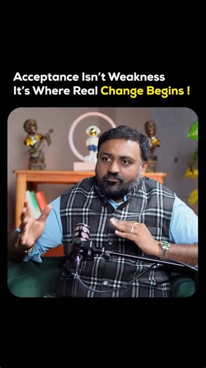 Basesh Gala | Business Coach | Investor on Instagram: "Acceptance is not giving up - it’s the moment you stop fighting reality and start directing your energy. Most inner battles are already won the day you accept what is, without blaming yourself, the universe, or circumstances. From that space of acceptance comes clarity. From clarity comes action. And from action comes growth. Confidence isn’t built by waiting to feel ready. It’s built by deciding: Can I take action on this or not? We’ve seen