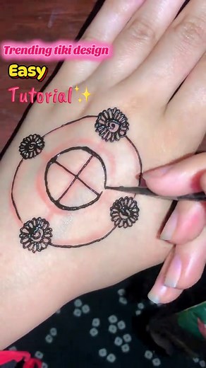 Easy Henna Tutorial for Eid Mehndi Designs