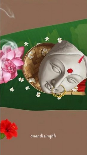 Mahalaya | মহালয়া #durgapujo #animation #shorts #mahalaya