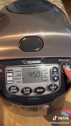 Steel cut oats in the rice cooker. It was worth the wait. #oatmeal #zojirushi #bugs #daddysgirl #dogsoftiktok #fyp #breakfast #foodtok #helathy