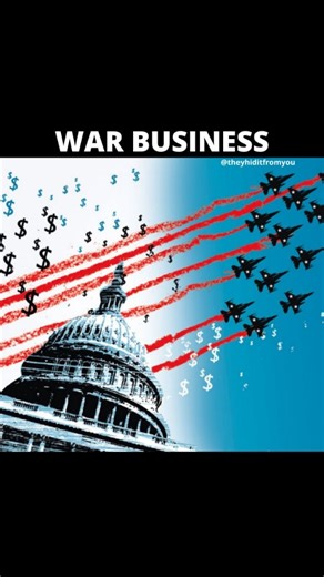 America doesn’t just fight wars. It manufactures them. Behind the flag, behind the speeches, behind the headlines—there’s a machine. The United States isn’t merely a nation. It’s the operational arm of a global elite that turns war into economy, fear into policy, and destruction into profit. — Enemies are invented to justify invasions — Corporations thrive on weapons, reconstruction, and debt — And media spins bloodshed into patriotic spectacle 👁 This isn’t defense. It’s domination disguised as