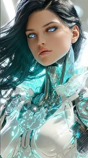 Beautiful German Android Woman | Futuristic AI Humanoid