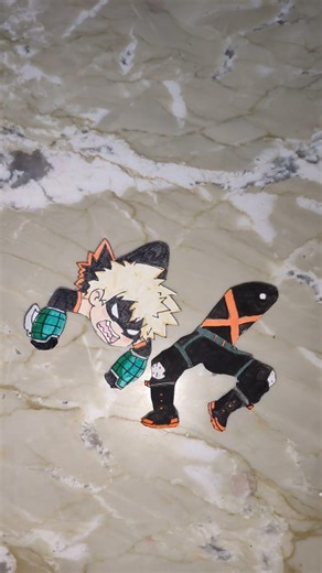 paper hanging puppet 🤗#art #drawing #mha