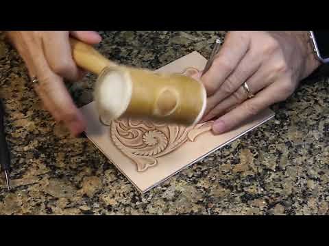 Basic Leather Working Pt. 8 - How To Use The Backgrounder Tool