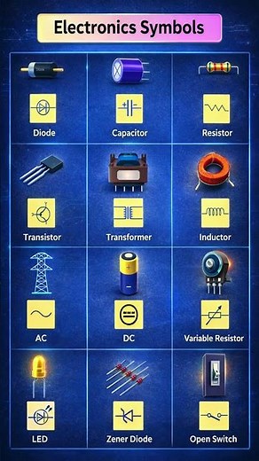 Learn Basic Electronics Symbols