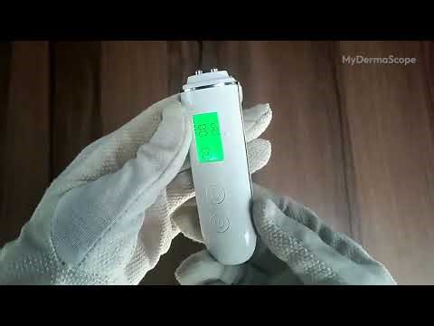 Skin Moisture Meter Unboxing and Testing