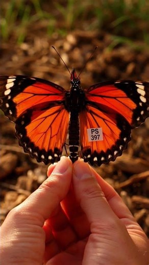 🦋 The Secret of the Butterfly PS 397 - Monarch Butterfly #animalisterra