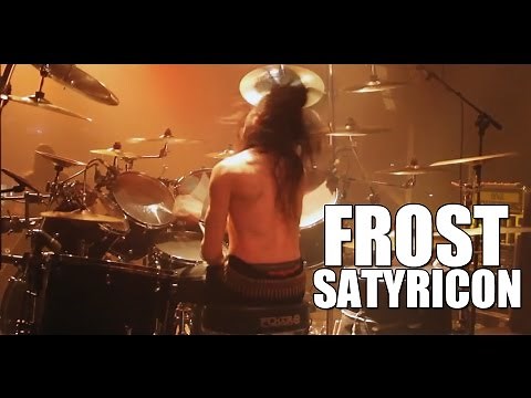 Frost (Satyricon) Drumming - 'Drum solo + Now, Diabolical' live drum cam