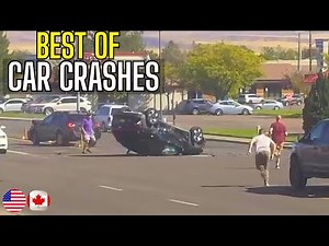 Best of Car Crashes Compilation | USA & Canada - 42