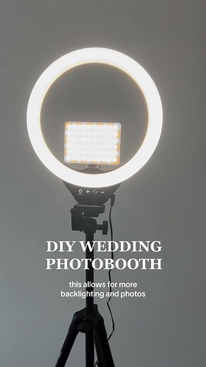 Replying to @user4268663824924 all the items I mention are listed under “wedding signage” in my storefront! Here’s the much requested DIY photobooth. Then add whatever backdrop you want! We used a huge arch with a neon sign saying “The Keiths” #weddingtiktok #weddingday #weddingplanning #2023bride #2024bride #photography #bridetobe