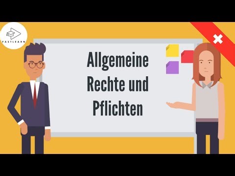 Allgemeine Rechte und Pflichten einfach erklärt
